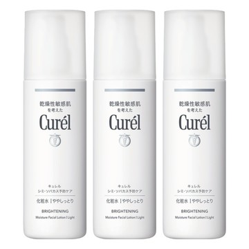 Curel 珂潤 潤浸保濕化妝水 亮白 清爽型  140ml  3瓶