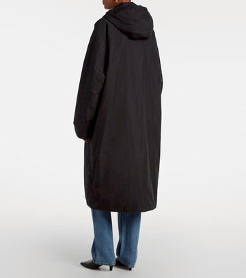 Aya Muse Hooded cotton-blend coat