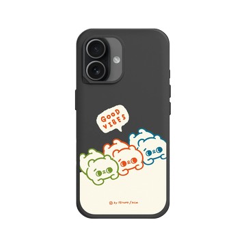 iPhone 17 SolidX 黑 - 爽爽貓 Song Song Meow by SECOND - 加倍好運