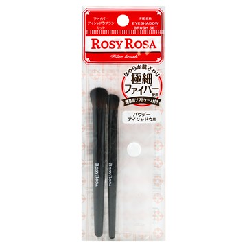 ROSY ROSA 小花眼影刷組 極細纖維軟刷毛 均勻沾粉 附保存袋  大+小  1組