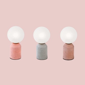 G9水泥玻璃桌燈 B106-48-91385 91386 91387