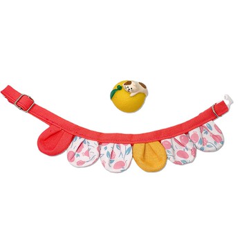 MaoFenBiBi 水蜜桃氣泡水 - 手工項圈 & 立體花瓣項圈