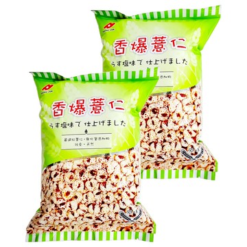 TONG JIH 統記食品 香爆薏仁 純素可食用 多種吃法  80g  2包