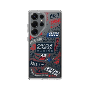 Galaxy S25 Ultra Clear 透明 - Oracle Red Bull Racing - Pit Lane Graffiti