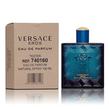 《平輸版》【Versace】凡賽斯 EROS 艾諾斯愛神男性淡香精 (100ML) TESTER 環保包裝