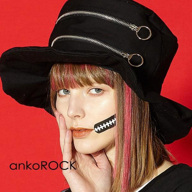 ankoROCK アンコロック 帽子 メンズ ハット レディース シルク
