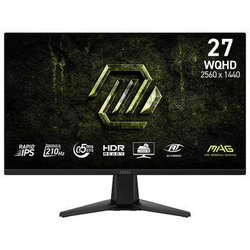 MSI MAG 275QF E21 27型 IPS WQHD 210Hz 2K 電競螢幕