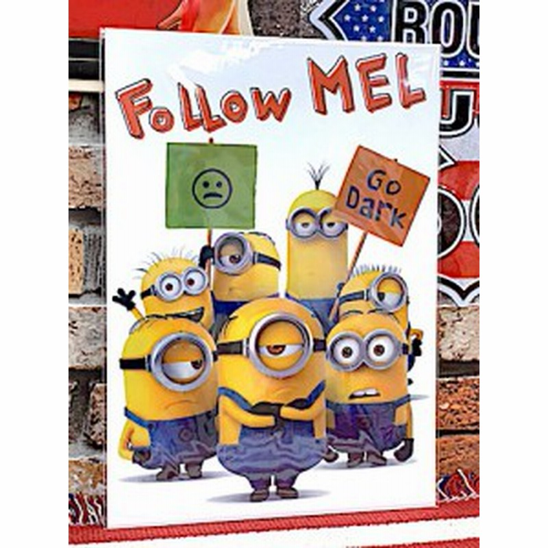 ミニオンズ グッズ アメリカン雑貨 台紙付きポスター Minions ミニオン 壁飾り 店舗 ガレージ ディスプレイ 通販 Lineポイント最大1 0 Get Lineショッピング