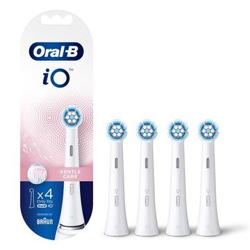 【德國百靈Oral-B】 iO微震溫和刷頭(1盒4支) iO RB SW【僅適用於 io系列牙刷】