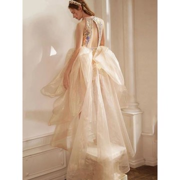 閃閃亮片禮服2025新款氣質感小眾名媛超仙輕奢生日宴會短款包臀裙