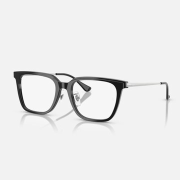 【RayBan 雷朋】方形膠框光學眼鏡(RX5442D-2000 52mm)