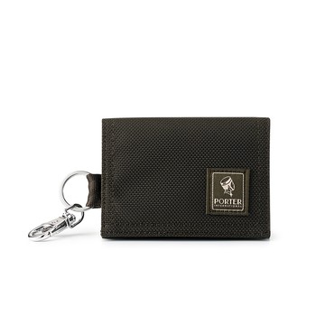 【PORTER INTERNATIONAL】小巧大方 CATCH系列 零錢包(森林綠)