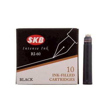 SKB原廠歐規卡式墨水/RI-60/黑/10支