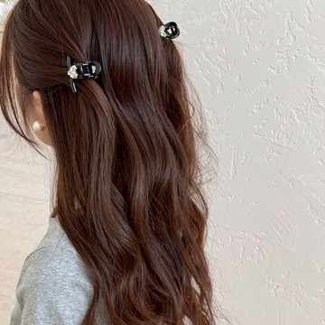 【太妮絲W168】現貨 韓系 彩鑽愛心小抓夾 高級感 百搭 劉海夾 前額碎髮夾 小巧氣質抓夾 髮飾女 瀏海夾 夾子 韓國