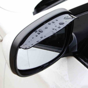 汽車後照鏡遮雨板-小 檔雨板 後視遮雨檔 遮雨條 防雨檔【DB377】  123便利屋