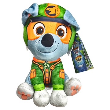 PAW PATROL 汪汪隊立大功 毛絨系列叢林狗狗 3歲以上  20cm  灰灰  1個