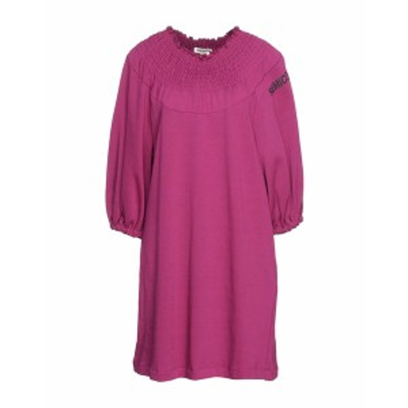 セミクチュール レディース ワンピース トップス Short dresses Mauve