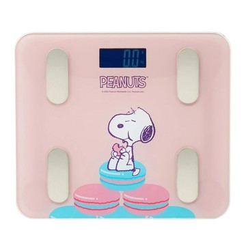 PEANUTS 史努比 藍芽體重機 26 x 30 x 1.7cm  SP-BT12P  粉色  1個