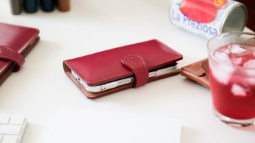 真皮 iPhone 手機殼 翻蓋式保護殼 防摔緩衝 手工皮革保護套