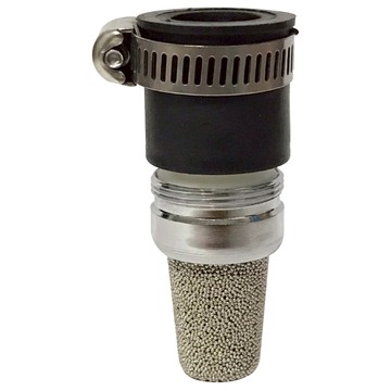 Elephant Waters 沐象 套管式柔水過濾器 耐熱100°C 過濾100um 零噴濺  3.5 x 3 x 6.5cm  1個