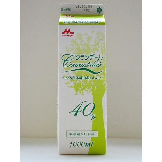 森永 クランデール40 1000ml 冷蔵 業務用