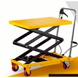 TIG 啟思工業 腳踏式油壓昇降台車/升降台車/油壓拖板車/絞盤/油壓