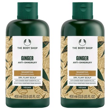 THE BODY SHOP 美體小舖 生薑頭皮護理洗髮精  400ml  2瓶