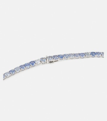 Bucherer Fine Jewellery 18kt white gold necklace with sapphires