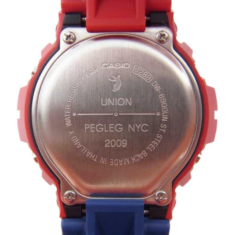 稀少 CASIO G-SHOCK UNION PEGLEG NYC2009 - 腕時計(デジタル)