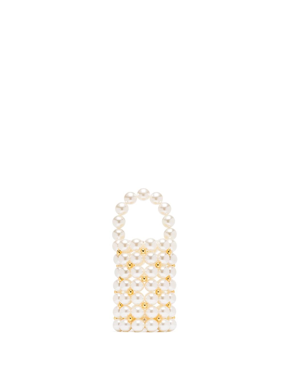 Vanina - Comino mini bag - women - Pearls - One Size - Neutrals