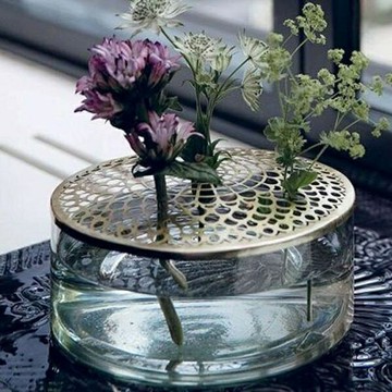 【優選百貨】透明花瓶 花器 ins北歐金屬花瓶架構花瓶水養透明玻璃花瓶家居裝飾擺件客廳