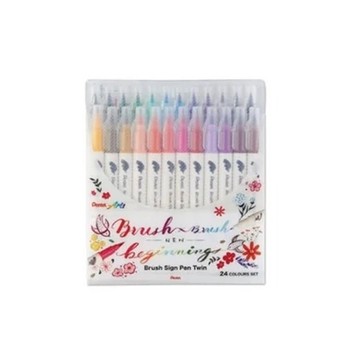 Pentel SESW30C-24色雙頭柔繪筆