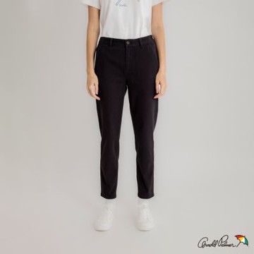 Arnold Palmer -女裝-彈性斜紋休閒長褲-黑色