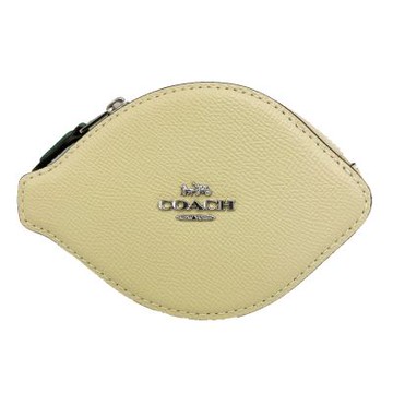 COACH 新款檸檬造型硬殼零錢包(黃)