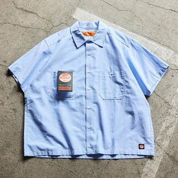 FREAK'S STORE × RED KAP 聯名 牛津紡短款短袖襯衫 特別定製