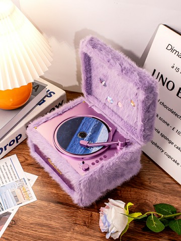 雷克森ML630CD唱片機藍牙音響播放器收音光盤留聲機紫色生日禮物【宜家良品百貨】