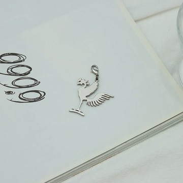 宇治手機耳機塞吊飾-鳳凰