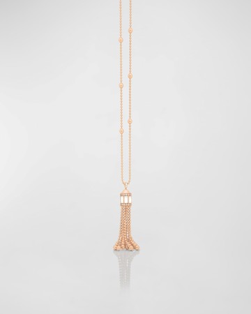 Art Deco Mother-of-Pearl and Diamond Necklace