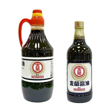 『滿額贈好禮』金蘭醬油（釀造）(1500ml / 1000ml) （賣場滿$150出貨）