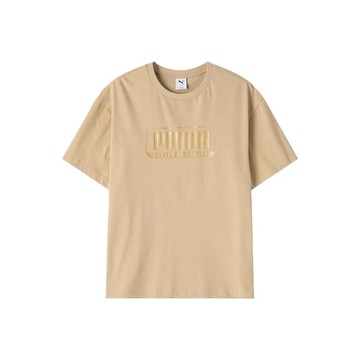 PUMA 基本系列ESS Metallic短袖T恤(M) 男 短袖上衣 69445084