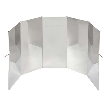 CAPTAIN STAG 鹿牌 防風地墊兩用鋼板L 930x450x6mm 不鏽鋼材質 重量2kg  銀色  1個