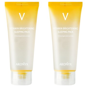 ARONYX 維他命亮白睡眠面膜  100ml  2條