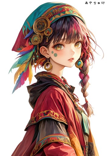 【11月新品】07-105-0263 人物貼紙 冬日女孩