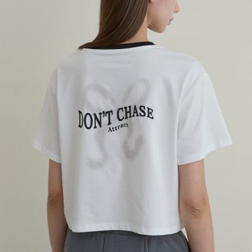 GIORDANO 女裝短版印花短袖上衣 New Preppy系列 - 02 皎白