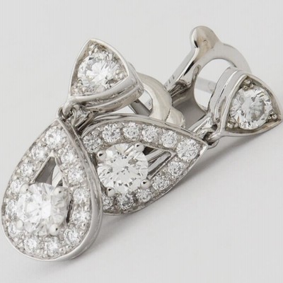 CHAUMET - ショーメ ジョゼフィーヌ ダイヤ ピアス AU750WG