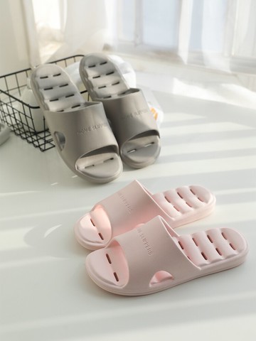 親子浴室女夏防滑防水防臭快干洗澡兒童家用漏水男士衛生間涼拖鞋