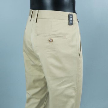 外貿剪標尾貨春夏季薄款天絲西褲男商務休閑褲子直筒寬松中年男裝