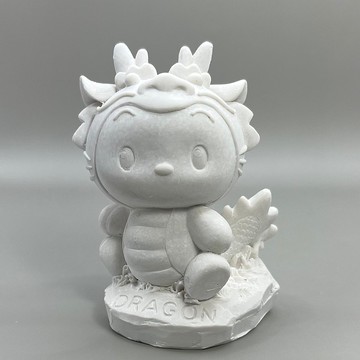 交換禮物 送精油 2023最Q萌寵 十二生肖龍 擴香石家飾 吸濕防潮