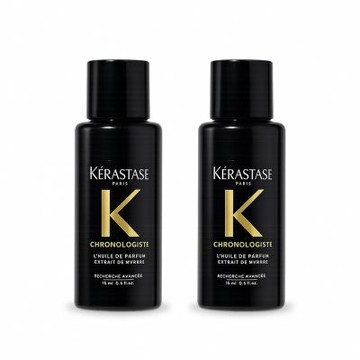 KERASTASE 卡詩 黑鑽極萃逆時玫瑰香氛露15mlX2-國際航空版