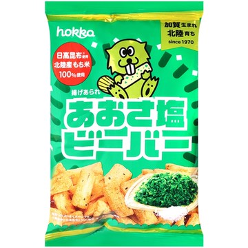 (即期良品)北陸 河狸先生米菓[海苔鹽風味] 65g